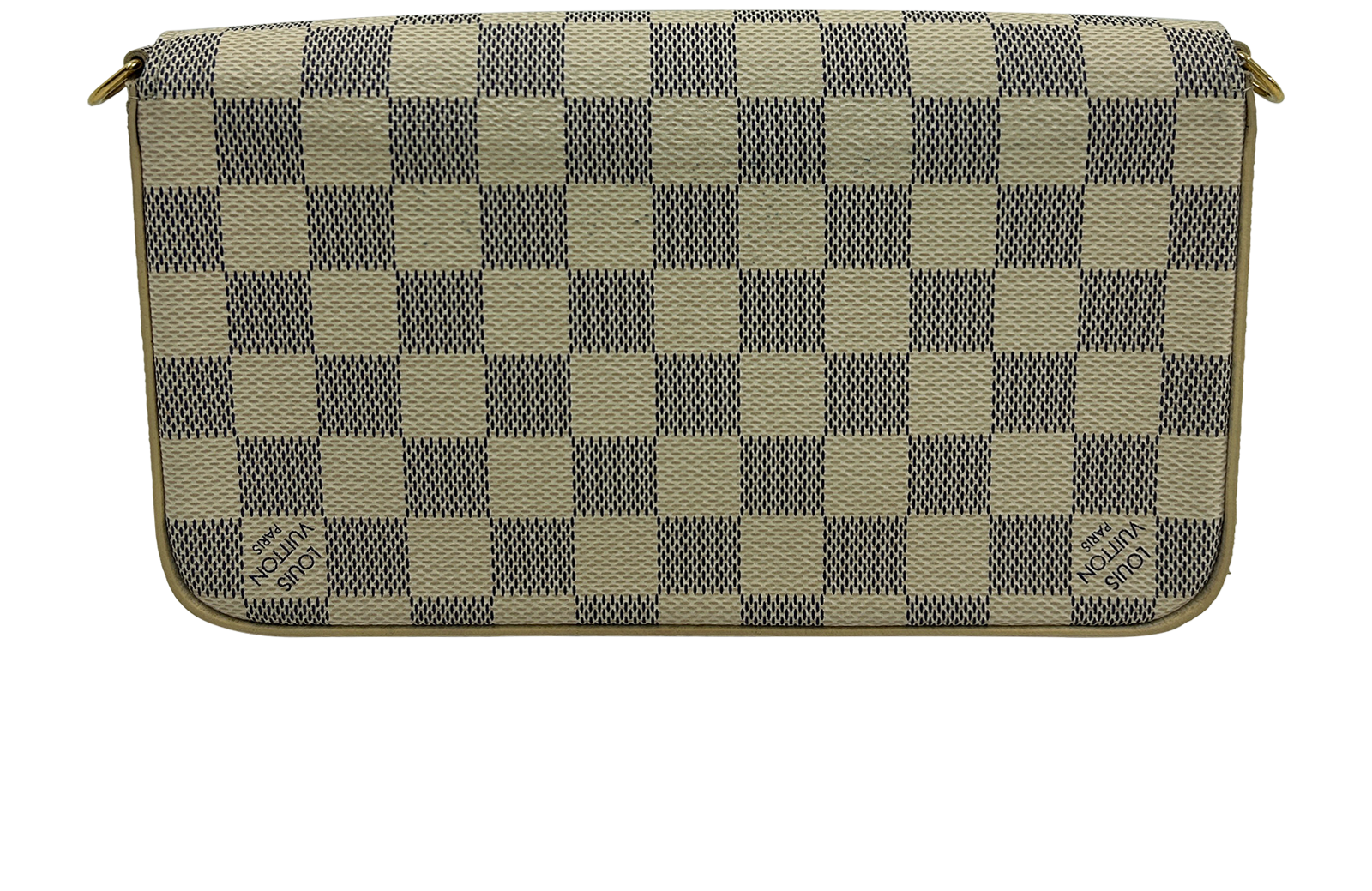 Felicie, 790&euro;, Bolso, Azul/Beige, Canvas - General, Vista trasera